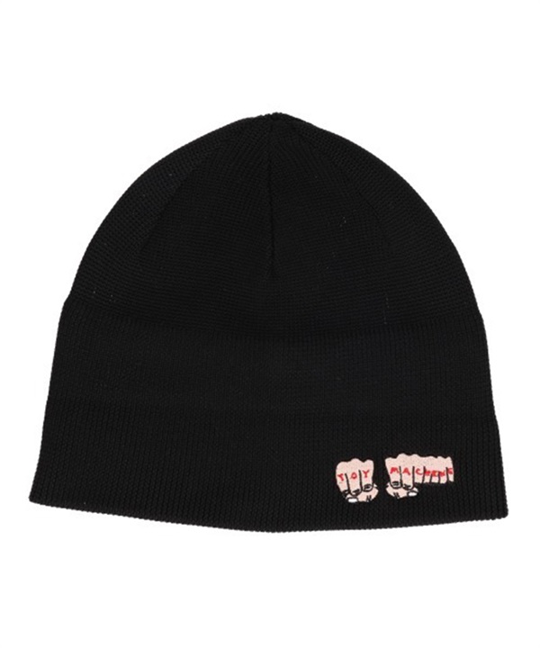 TOY MACHINE トイマシーン ビーニー 帽子 ニットキャップ ニット帽 ダブル シングル 2WAY 241045004(01-FREE)