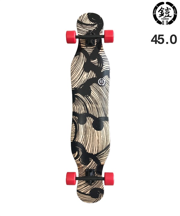 YOROI ヨロイ スケートボード ロングスケート 45inch YOROI SKATE JUJU ムラサキスポーツ