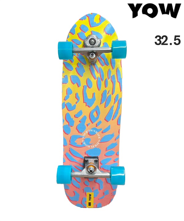 YOW ヤウ サーフ スケートボード コンプリート 32.5inch GROM SNAPPERS ムラサキスポーツ