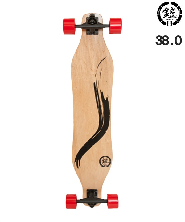 YOROI ヨロイ スケートボード ロングスケート 38inch YOROI RYU38 2 OL ムラサキスポーツ