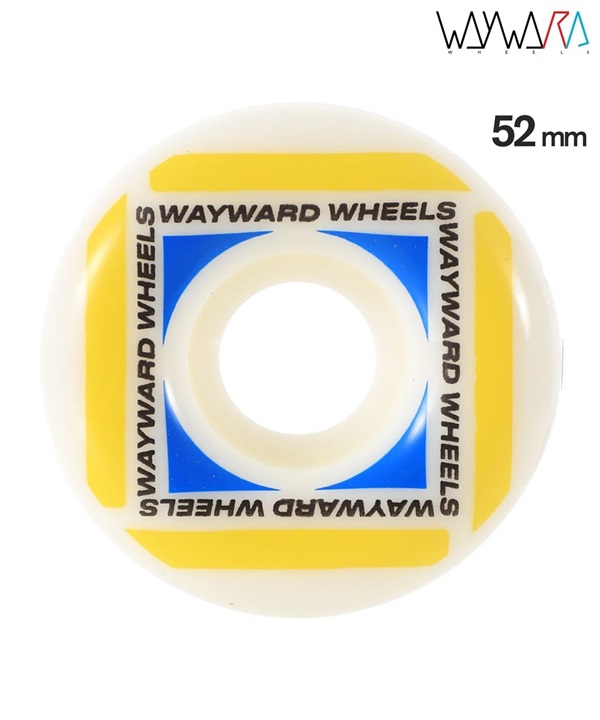 WAYWARD ウェイワード スケートボード ウィール 51~53mm WAYPOINT ムラサキスポーツ