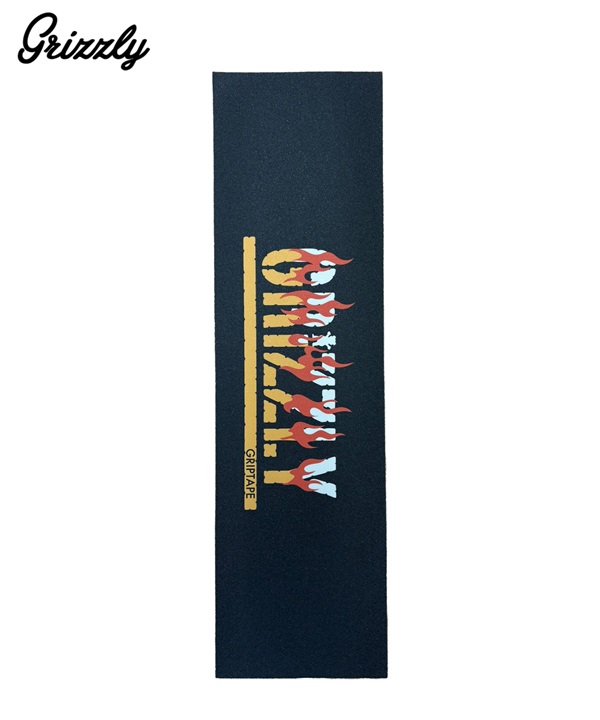GRIZZLY グリズリー スケートボード デッキテープ VIGRG677 FIRE STARTER