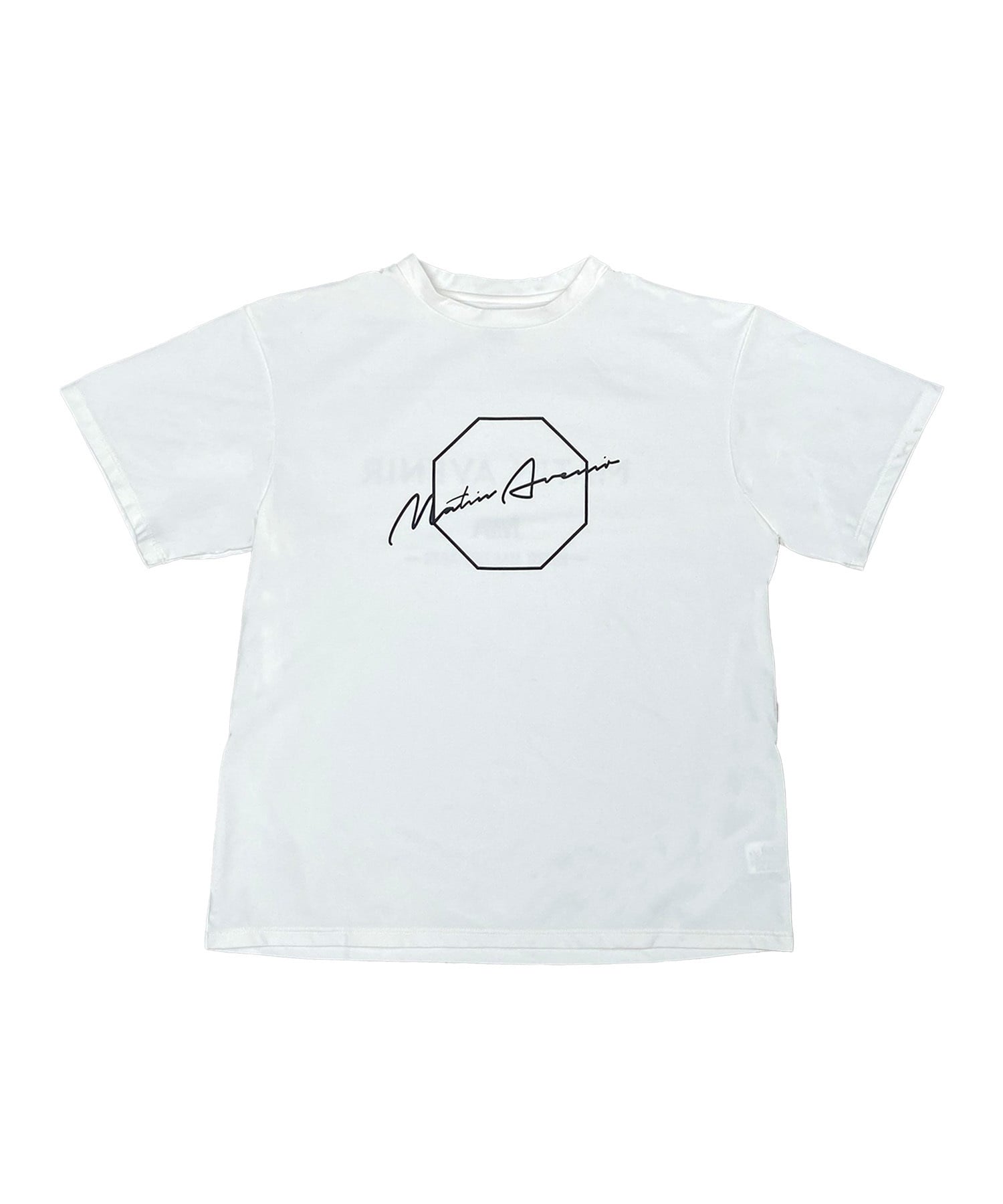 MATIN AVENIR マタンアヴニール ラッシュガード 半袖 Tシャツ ユニセックス 水陸両用 UVカット 速乾 MA0005 ムラサキスポーツ限定(WT-M)