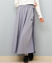 adidas アディダス スカート レディース フレアスカート 3ストライプス SH903(PU/NV-S)