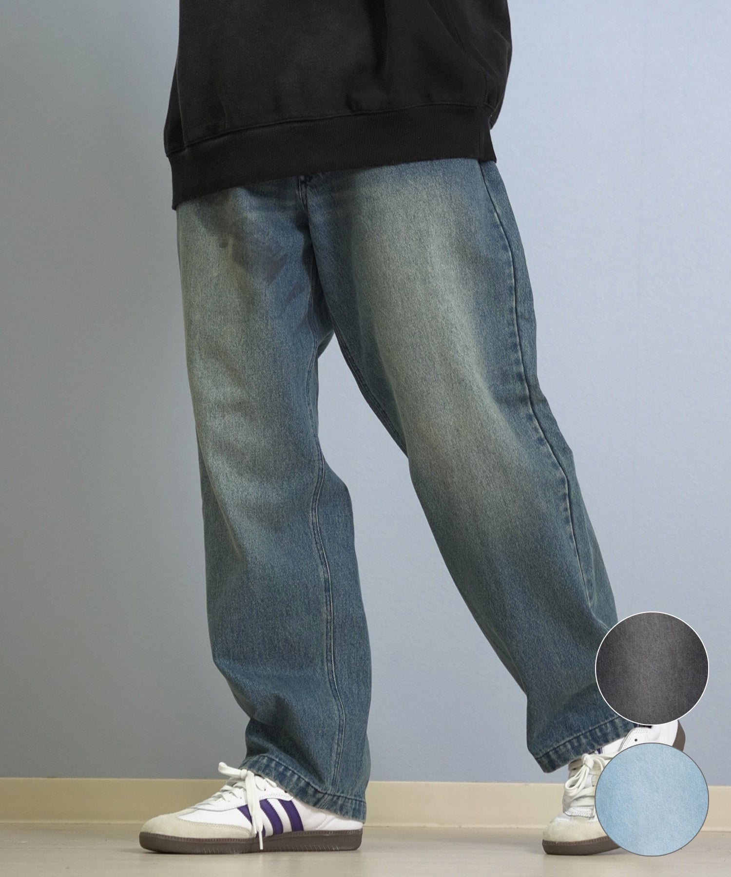 ELEMENT エレメント ロングパンツ メンズ SHOD PANTS HAMMER デニムパンツ BF022-705(BFAD-M)