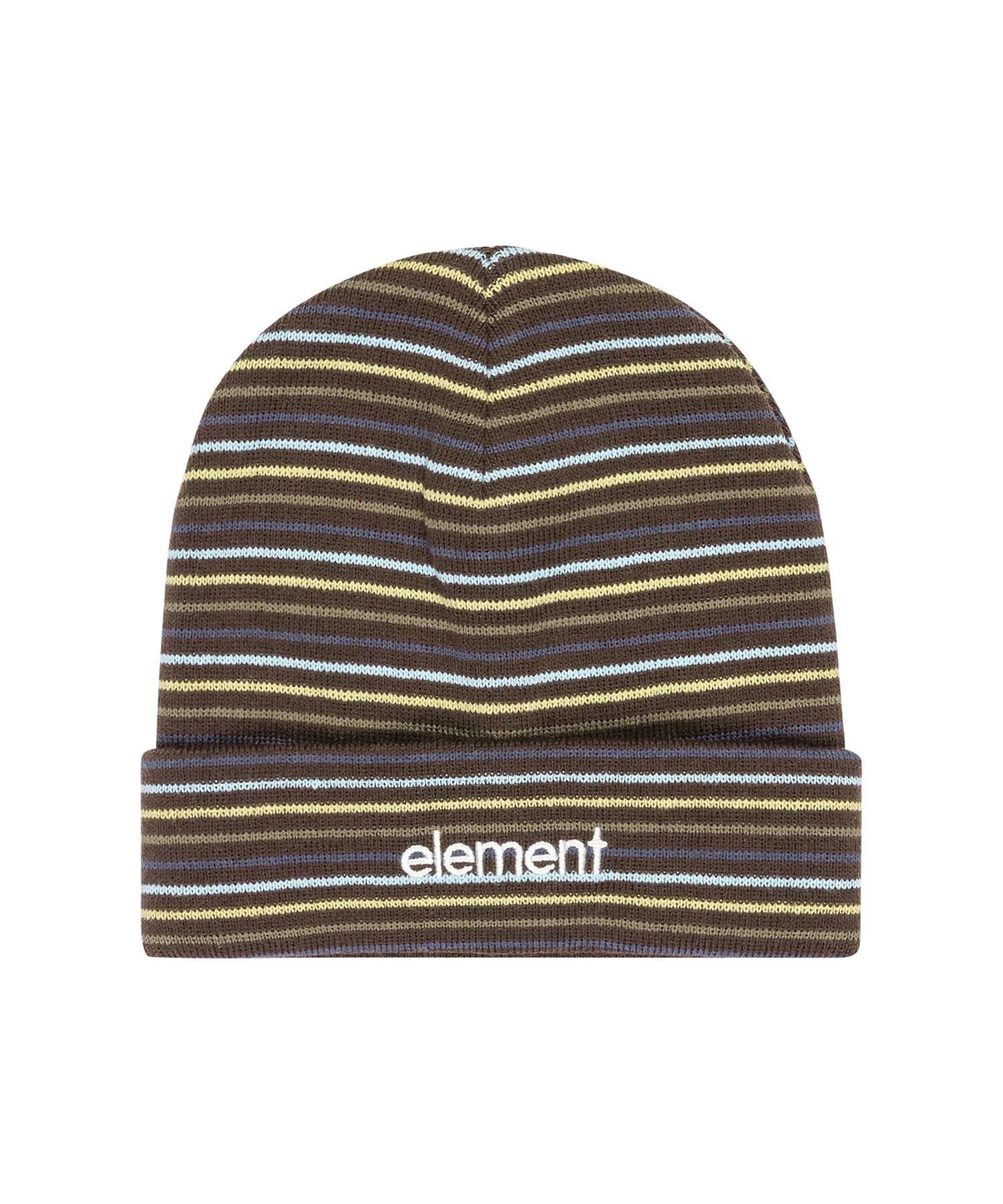 ELEMENT エレメント ニット帽 ビーニー ニットキャップ ボーダー MID LOWCASE BEANIE S BF022-980(CTF0-FREE)