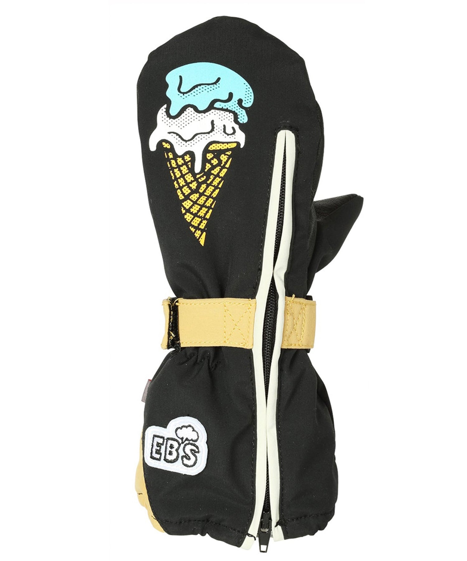 eb's エビス CHILD MITT スノーボード グローブ キッズ ムラサキスポーツ 25-26モデル MM G11 【2526】(ICECR-110)