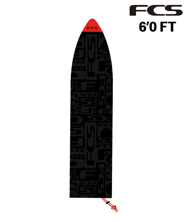 FCS エフシーエス STRETCH ALL PURPOSE 6'0ft  サーフィン ショートボード用 カバー ムラサキスポーツ