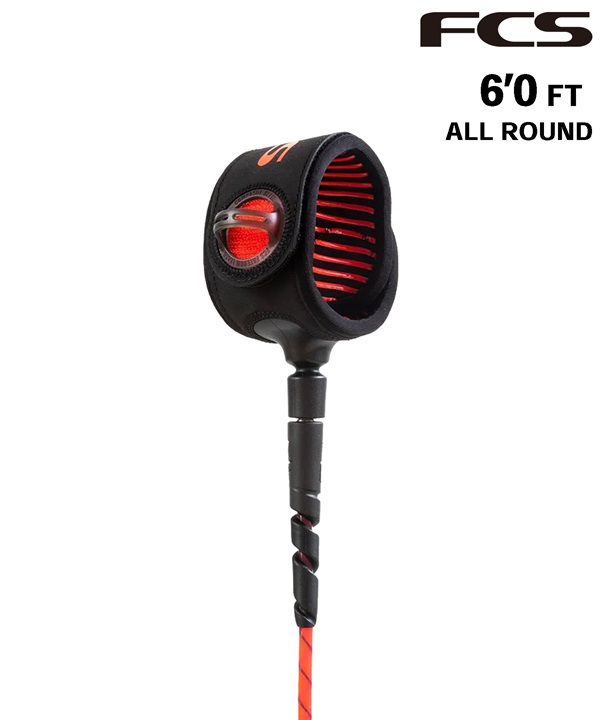 FCS エフシーエス 6.0ft LSH FREEDOM HELIX ALL サーフィン リーシュ ムラサキスポーツ