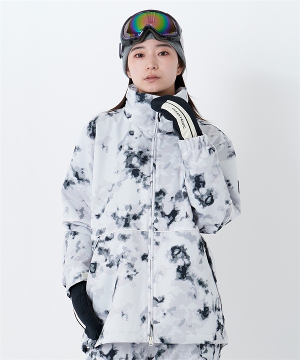 OP オーシャンパシフィック パイピングドジャケット 545301 スノーボード ジャケット レディース ムラサキスポーツ 25-26モデル MM D18 【2526】(WTP-S)