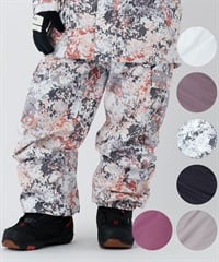 OP オーシャンパシフィック ワークスタイルカーゴパンツ 545705 スノーボード パンツ レディース ムラサキスポーツ 25-26モデル MM D18 【2526】(BK-S)