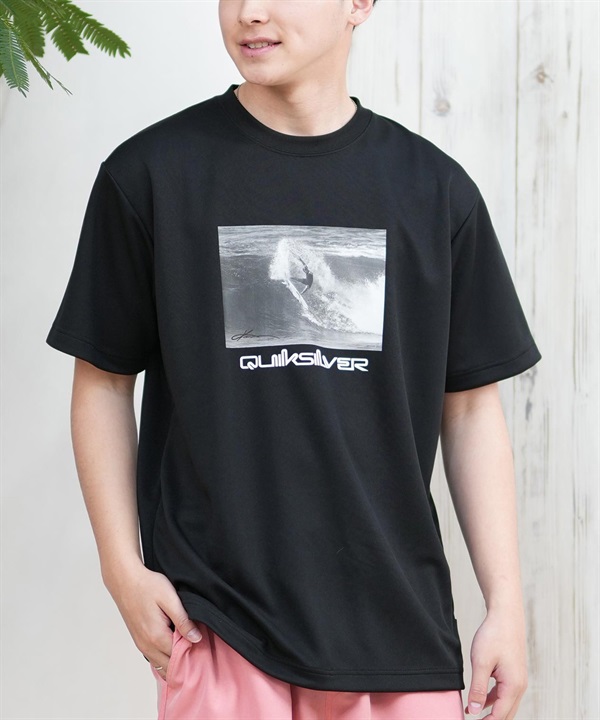 QUIKSILVER クイックシルバー ラッシュガード メンズ 半袖 Tシャツ 水陸両用 UVカット QLY251622M ムラサキスポーツ限定