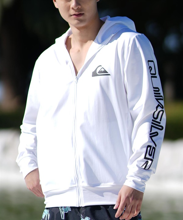 QUIKSILVER クイックシルバー 水着 ラッシュガード ジップアップ パーカー メンズ フーディー OMNI MW ZIP HOODIE QLY251030