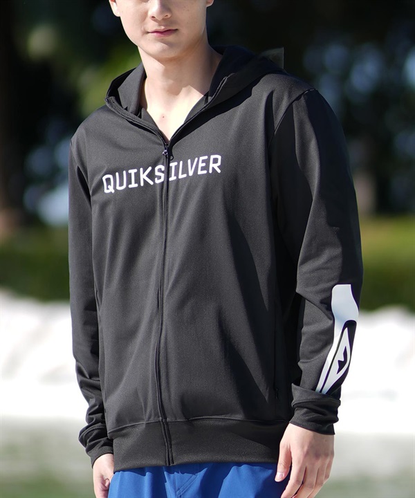 QUIKSILVER クイックシルバー 水着 ラッシュガード ジップアップ パーカー メンズ フーディー BIG CLICKER ZIP HOODIE QLY251032