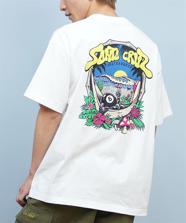 SANTACRUZ サンタクルーズ 半袖 Tシャツ メンズ バックプリント 502252409 ムラサキスポーツ限定