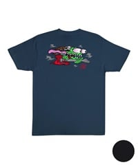 【11月10日発売】SANTA CRUZ サンタクルーズ × STRANGER THINGS 半袖 Tシャツ メンズ ST S S-T EDDIE SLASHER 510255402(BLDK-M)