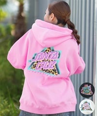 SANTA CRUZ サンタクルーズ ジップアップ パーカー レディース バックプリント ロゴ 502254331 ムラサキスポーツ限定(OFFBK-M)