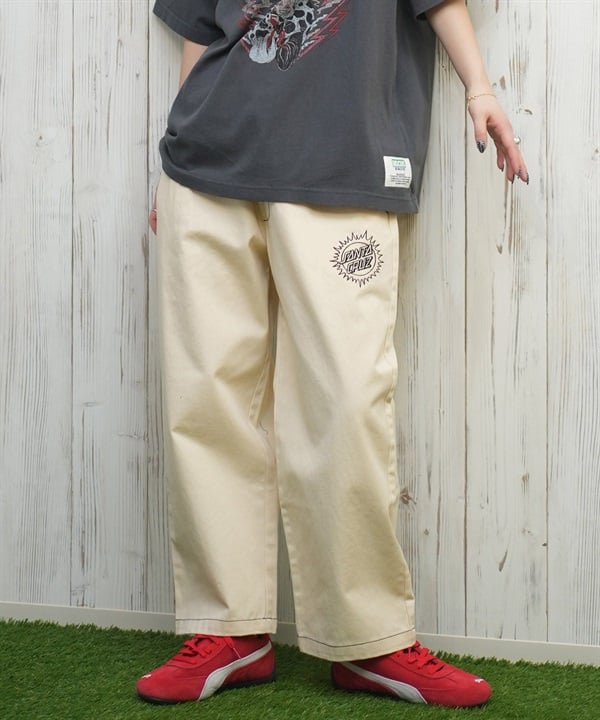 SANTACRUZ サンタクルーズ ロングパンツ レディース デニム イージーパンツ 502251531 ムラサキスポーツ限定