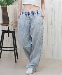 SANTACRUZ サンタクルーズ ロングパンツ レディース デニム イージーパンツ 502251531 ムラサキスポーツ限定(IGCMW-M)