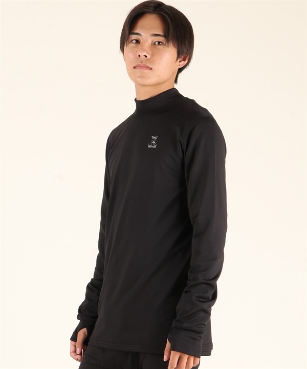THREE WEATHER スリーウェザー WARM MOCK TOPS MTWO-003C スノーボード インナー 【2526】