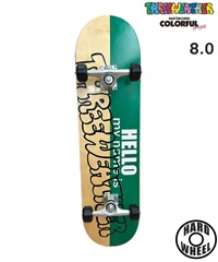 THREE WEATHER スリーウェザー スケートボード コンプリート 7.5,8.0inch I COMP PLUS ムラサキスポーツ(NA/GR-8inch)