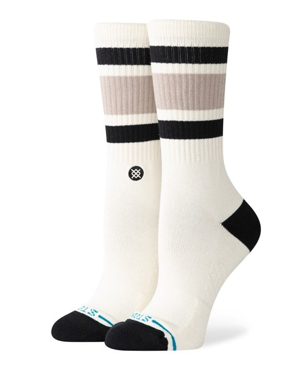 STANCE スタンス ソックス 靴下 ラインソックス WOMENS BOYD CREW W556A25WBC#STG