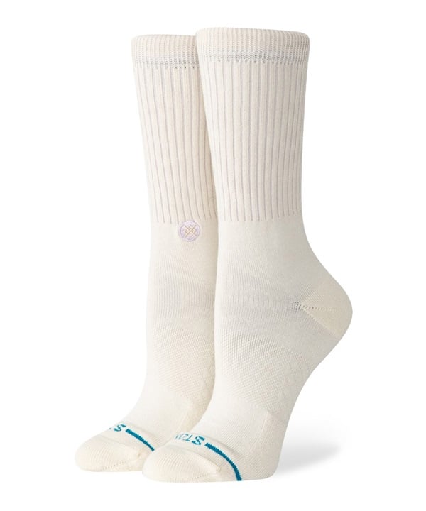 STANCE スタンス ソックス 靴下 無地 WOMENS ICON POP CREW W556A25WPC#ORC