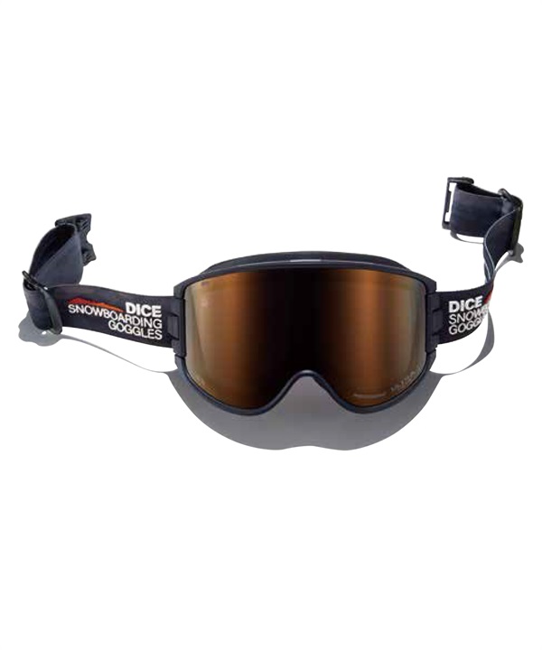 DICE ダイス GOODMAN 平面レンズ スノーボード ゴーグル ユニセックス ムラサキスポーツ 25-26モデル MM D4 【2526】