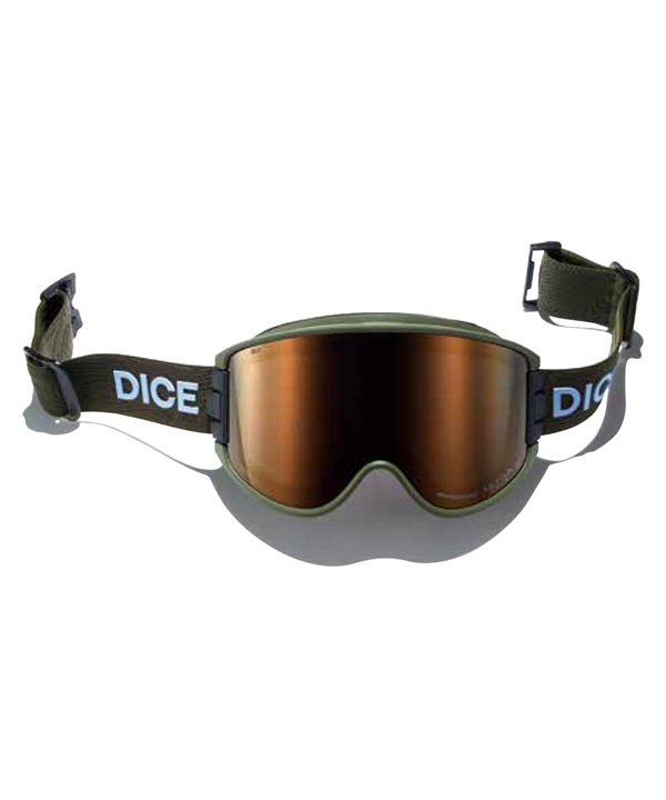 DICE ダイス GOODMAN 平面レンズ スノーボード ゴーグル ユニセックス ムラサキスポーツ 25-26モデル MM D4 【2526】