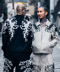 Dickies ディッキーズ ジャケット メンズ INSCRIBE TATTOO コラボモデル MS X INS WAVE PRINT JK 81560300(0003-M)
