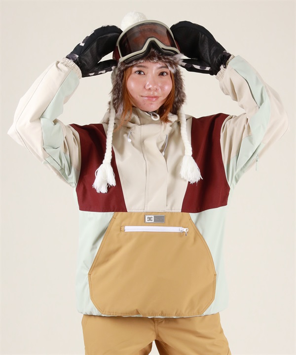 DC ディーシー CHALET ANORAK スノーボード ウェア ジャケット レディース ムラサキスポーツ 25-26モデル MM E1 【2526】
