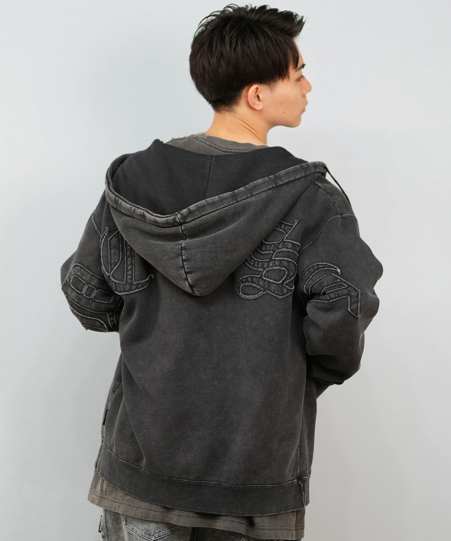 DC ディーシー ジップアップ パーカー メンズ 25 HIDDEN ZH パーカー DZP254037(BKS-M)