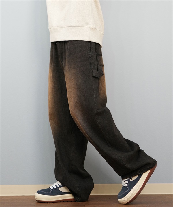 DC ディーシー ロングパンツ ペインターパンツ デニム メンズ バギーパンツ ワイドシルエット SUPERWIDE BAGGY PAINTER PANT DPT254035