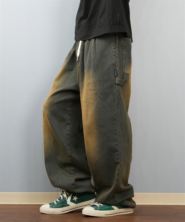 DC ディーシー ロングパンツ ペインターパンツ デニム メンズ バギーパンツ ワイドシルエット SUPERWIDE BAGGY PAINTER PANT DPT254035