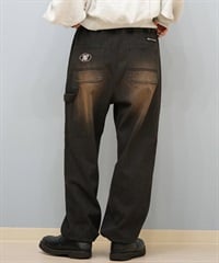 DC ディーシー ロングパンツ レディース デニム パンツ Gパン ワイドペインターパンツ LPT254303(BDB-M)