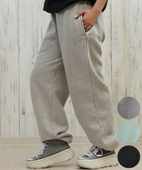 DC ディーシー ロングパンツ レディース スウェット パンツ 裏起毛 ワイド スウェットパンツ LPT254304(BES-M)