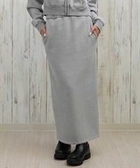 DC ディーシー スカート レディース ロングスカート 裏起毛 スウェットスカート LSK254306(GRS-M)