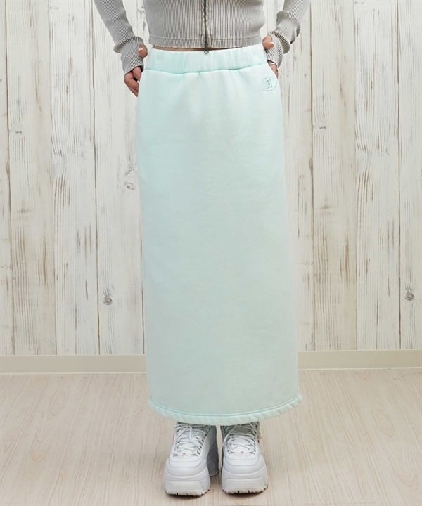 DC ディーシー スカート レディース ロングスカート 裏起毛 スウェットスカート LSK254306