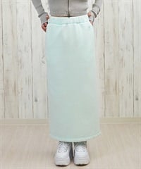 DC ディーシー スカート レディース ロングスカート 裏起毛 スウェットスカート LSK254306(MNS-M)