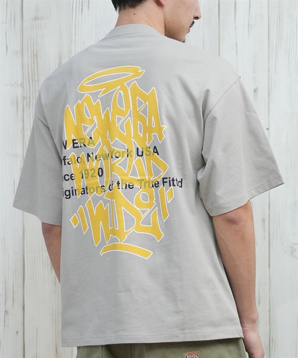 NEW ERA ニューエラ 半袖 Tシャツ メンズ バックプリント オーバーサイズ 14670932