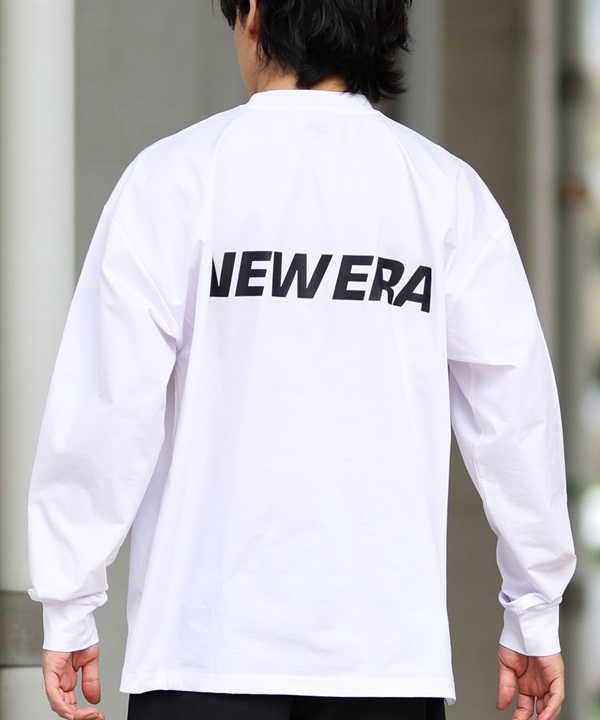 NEW ERA ニューエラ ラッシュガード メンズ 長袖 Tシャツ バックプリント 水陸両用 ユーティリティ UVカット 14391967