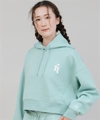 NEW ERA ニューエラ プルオーバー パーカー レディース NEW ERA×CALNAMUR SWEAT SHORT HOODIE 14875703(MNT-S)