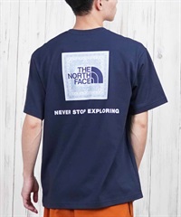 THE NORTH FACE ザ・ノース・フェイス 半袖 Tシャツ メンズ ショートスリーブバンダナスクエアロゴティー NT32446(UN-S)