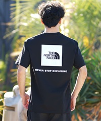 THE NORTH FACE ザ・ノース・フェイス 半袖 Tシャツ メンズ ショートスリーブバックスクエアーロゴティー NT32447(K2-S)