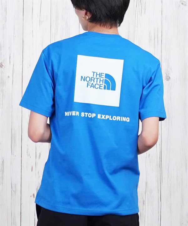THE NORTH FACE ザ・ノース・フェイス 半袖 Tシャツ メンズ ショートスリーブバックスクエアーロゴティー NT32447