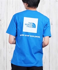 THE NORTH FACE ザ・ノース・フェイス 半袖 Tシャツ メンズ ショートスリーブバックスクエアーロゴティー NT32447(HB-S)