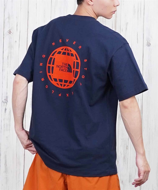 THE NORTH FACE ザ・ノース・フェイス 半袖 Tシャツ メンズ ショートスリーブジオスクエアロゴティー NT32541