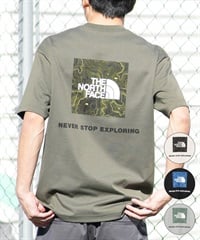 THE NORTH FACE ザ・ノース・フェイス 半袖 Tシャツ メンズ ショートスリーブバックスクエアートラバースロゴティー NT32543(W-S)