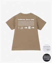 THE NORTH FACE ザ・ノース・フェイス Tシャツ キッズ 半袖 UVカット トドラーショートスリーブヒストリカルロゴティー NTT32556(WW-100cm)