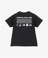 THE NORTH FACE ザ・ノース・フェイス Tシャツ キッズ 半袖 UVカット トドラーショートスリーブヒストリカルロゴティー NTT32556(K-100cm)